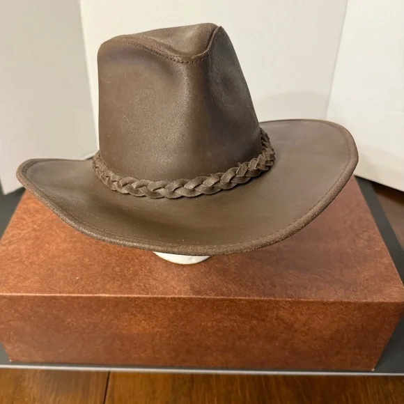 Brown Cowboy Hat - Picture 2 of 9